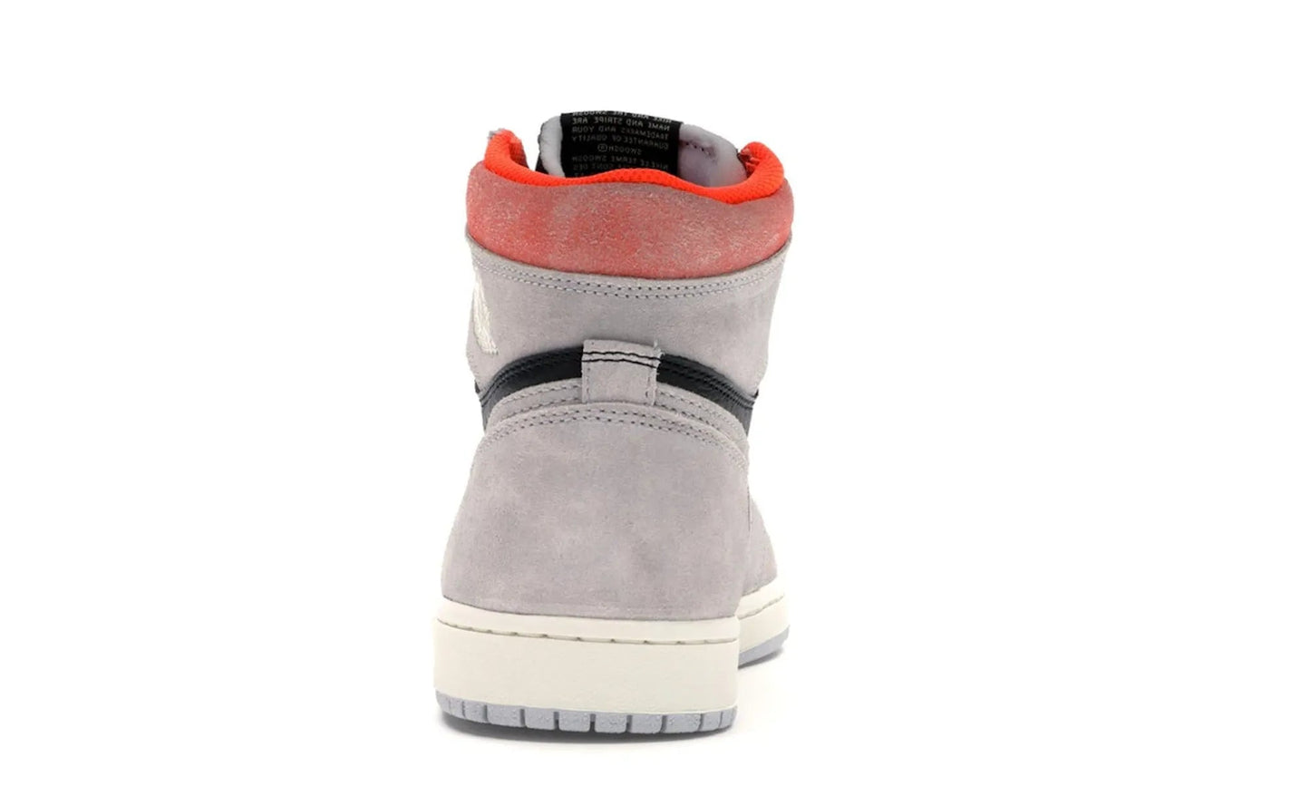 Air Jordan 1 Retro High Neutral Grey Hyper Crimson