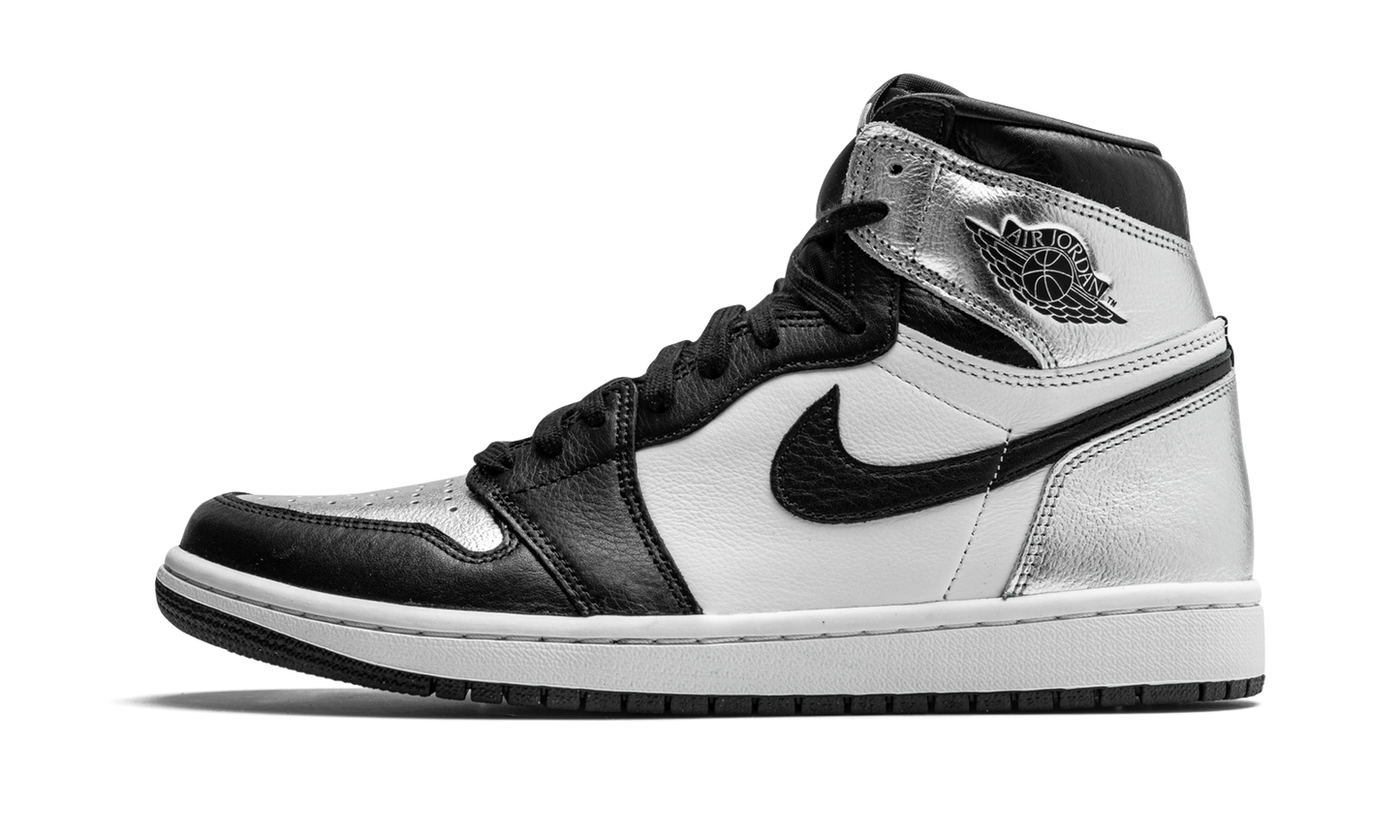 Air Jordan 1 Retro High Silver Toe
