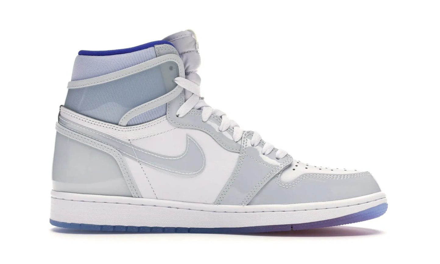 Air Jordan 1 Retro High Zoom White Racer Blue