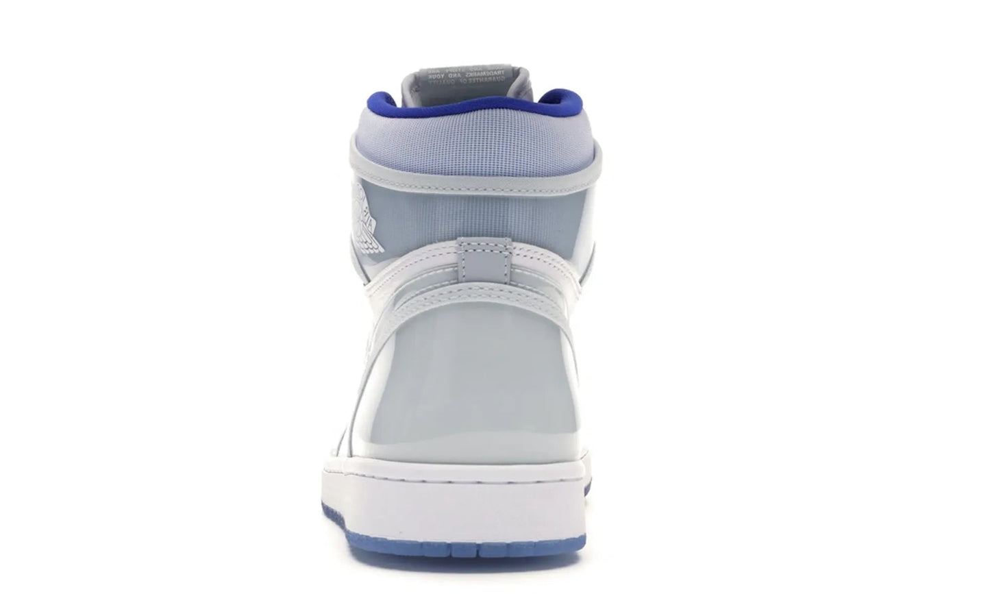 Air Jordan 1 Retro High Zoom White Racer Blue