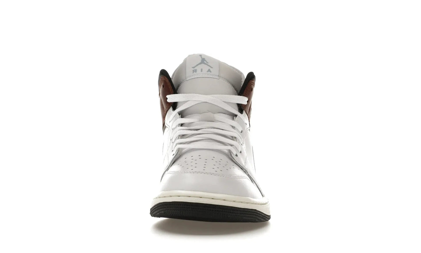Air Jordan 1 Mid SE Brown Blue Grey