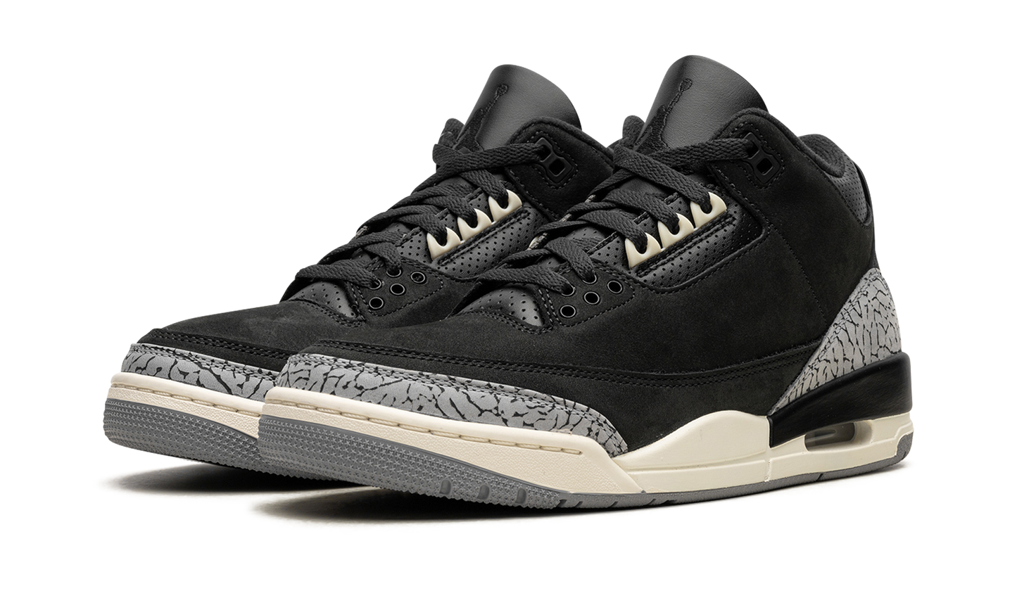 Air Jordan 3 Retro Off Noir
