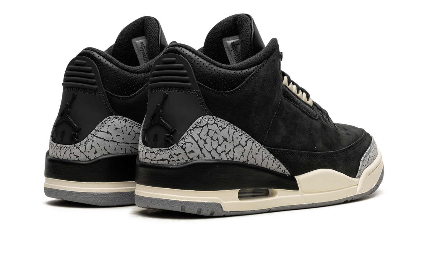 Air Jordan 3 Retro Off Noir