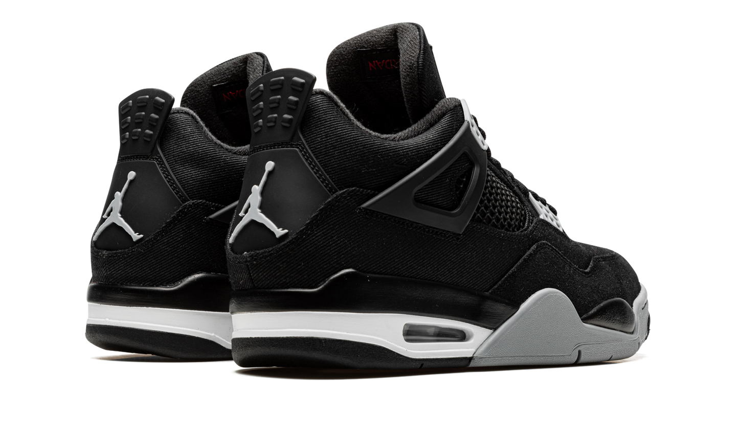 Air Jordan 4 Retro SE Black Canvas