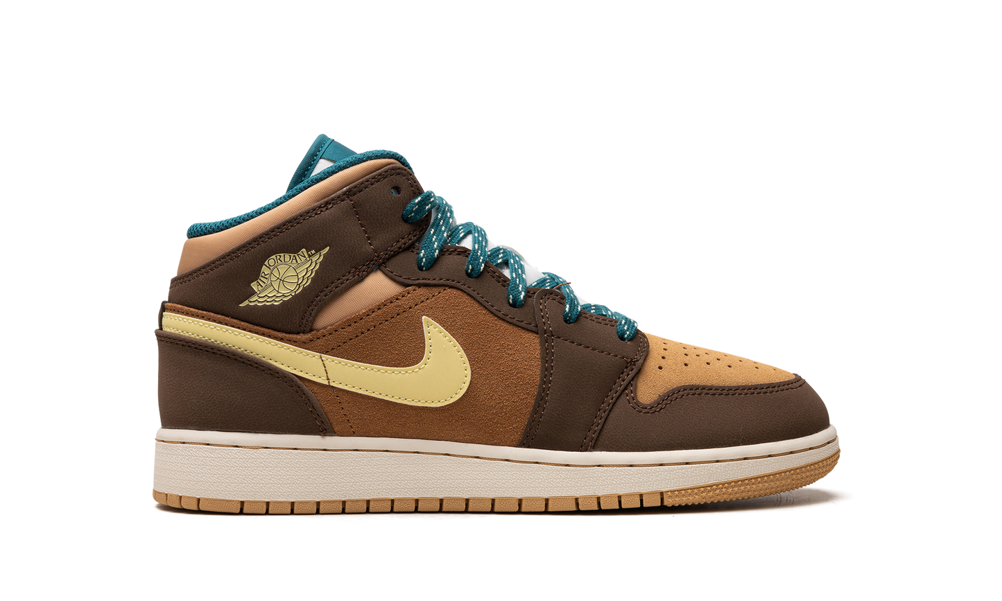 Air Jordan 1 Mid Cacao Wow
