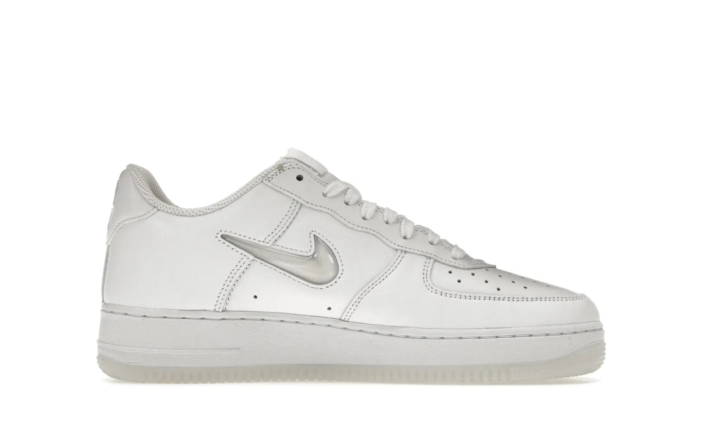 Nike Air Force 1 Low '07 Retro Color of the Month Jewel Swoosh Triple White