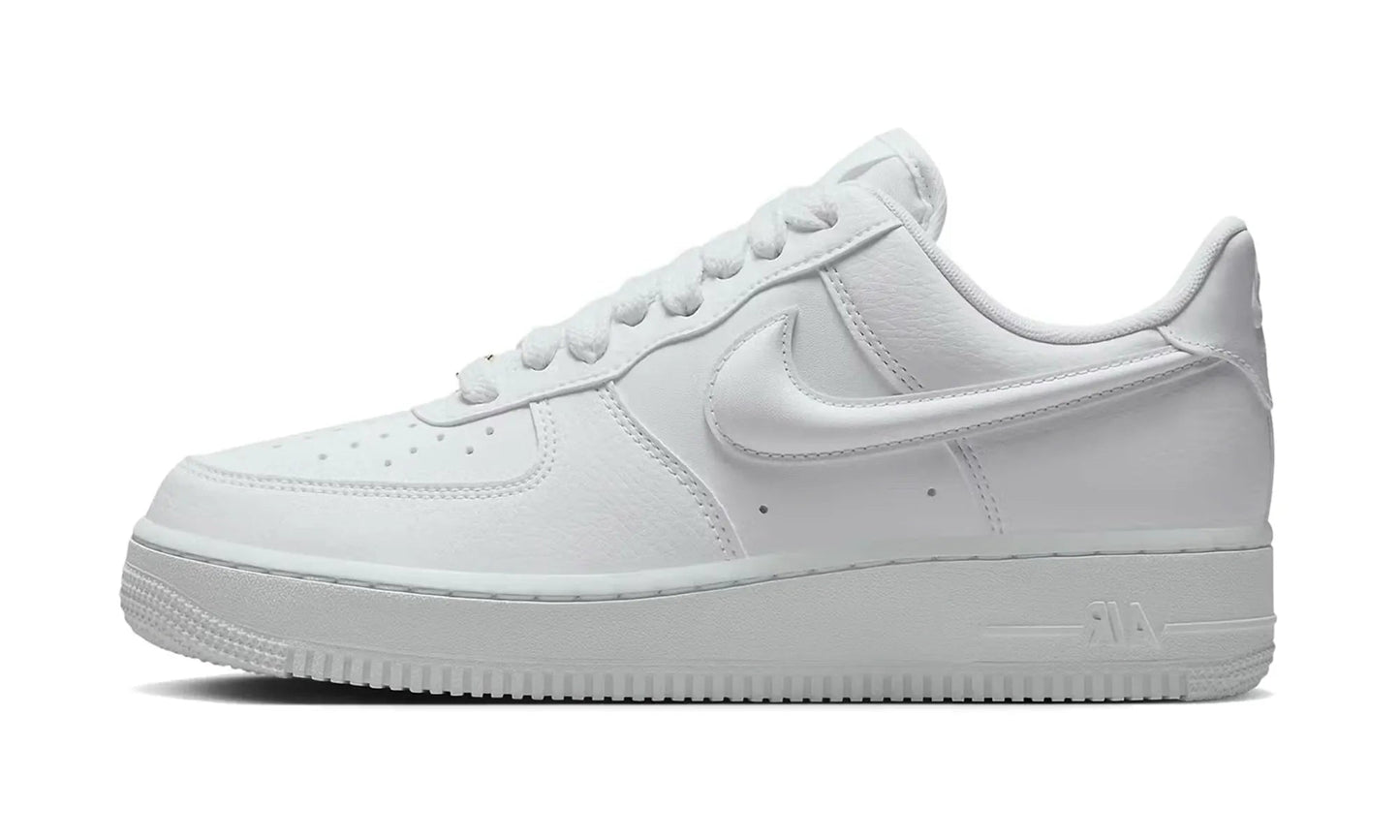 Nike Air Force 1 Low '07 Next Nature Triple White Bulbous Swoosh