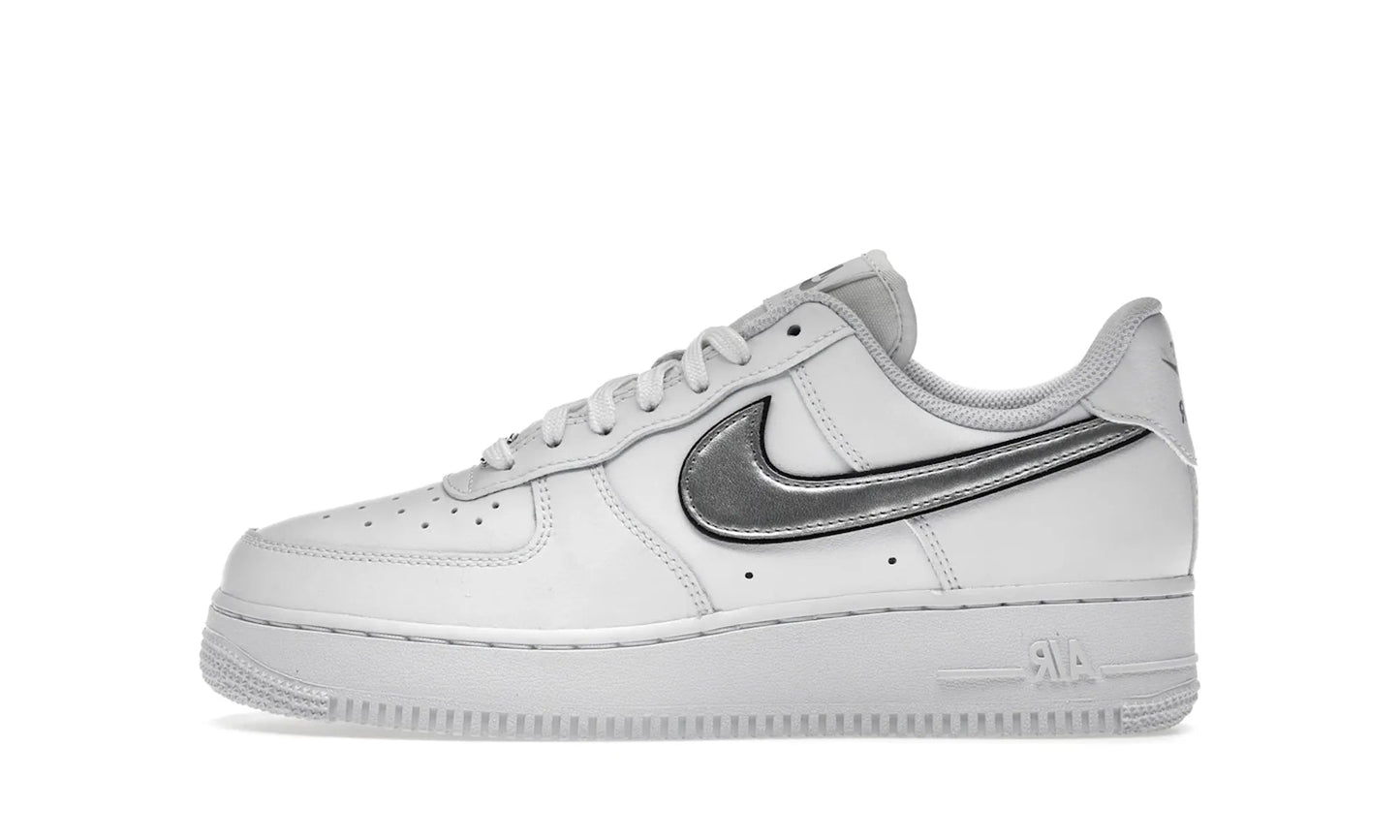 Nike Air Force 1 Low '07 Essential White Metallic Silver Black