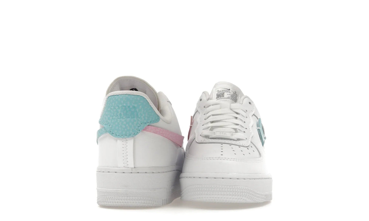 Nike Air Force 1 LXX White Pink Aqua