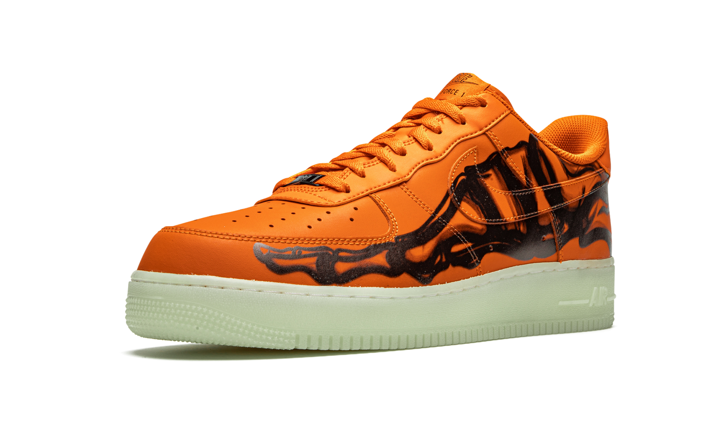 Nike Air Force 1 Low Orange Skeleton Halloween (2020)