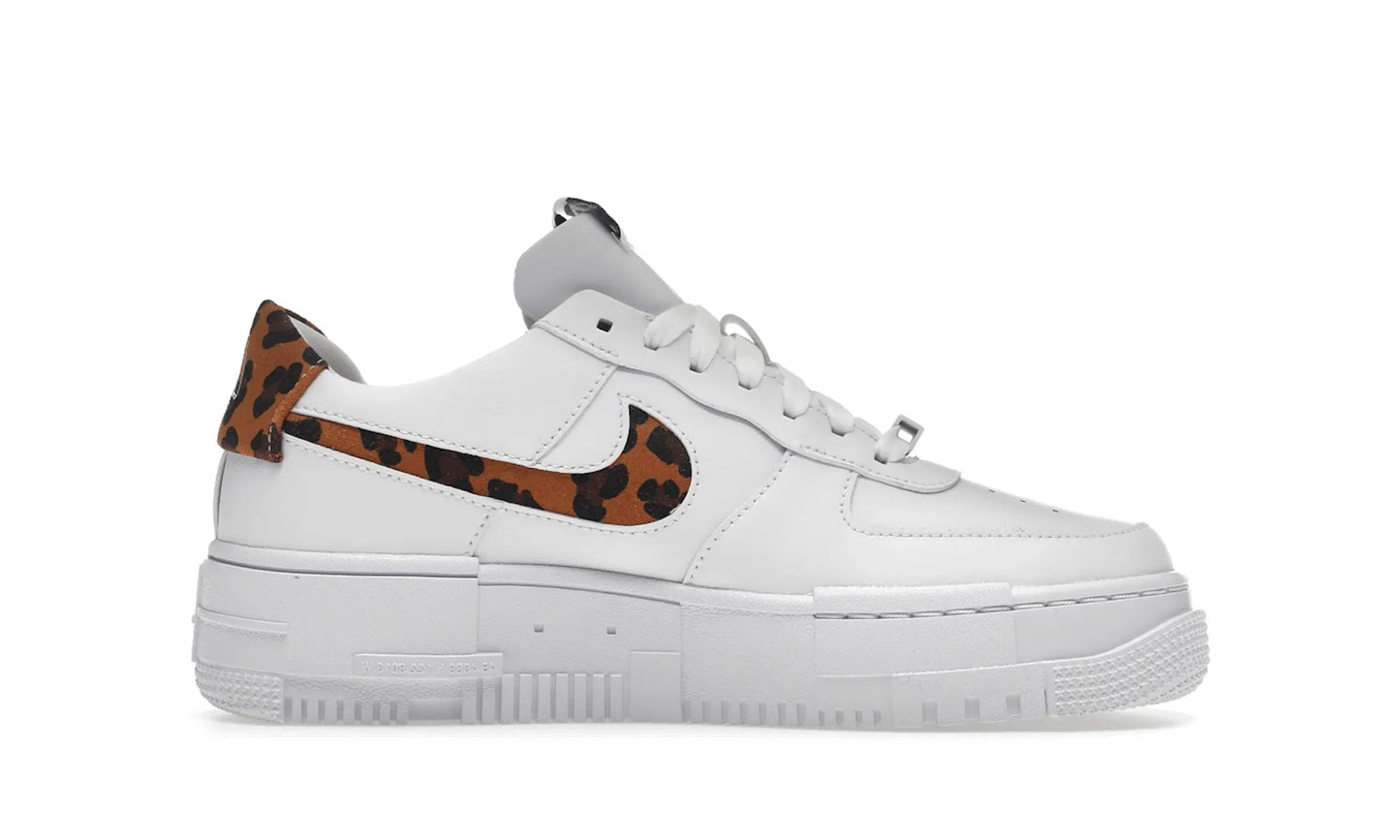 Nike Air Force 1 Low Pixel SE White Leopard