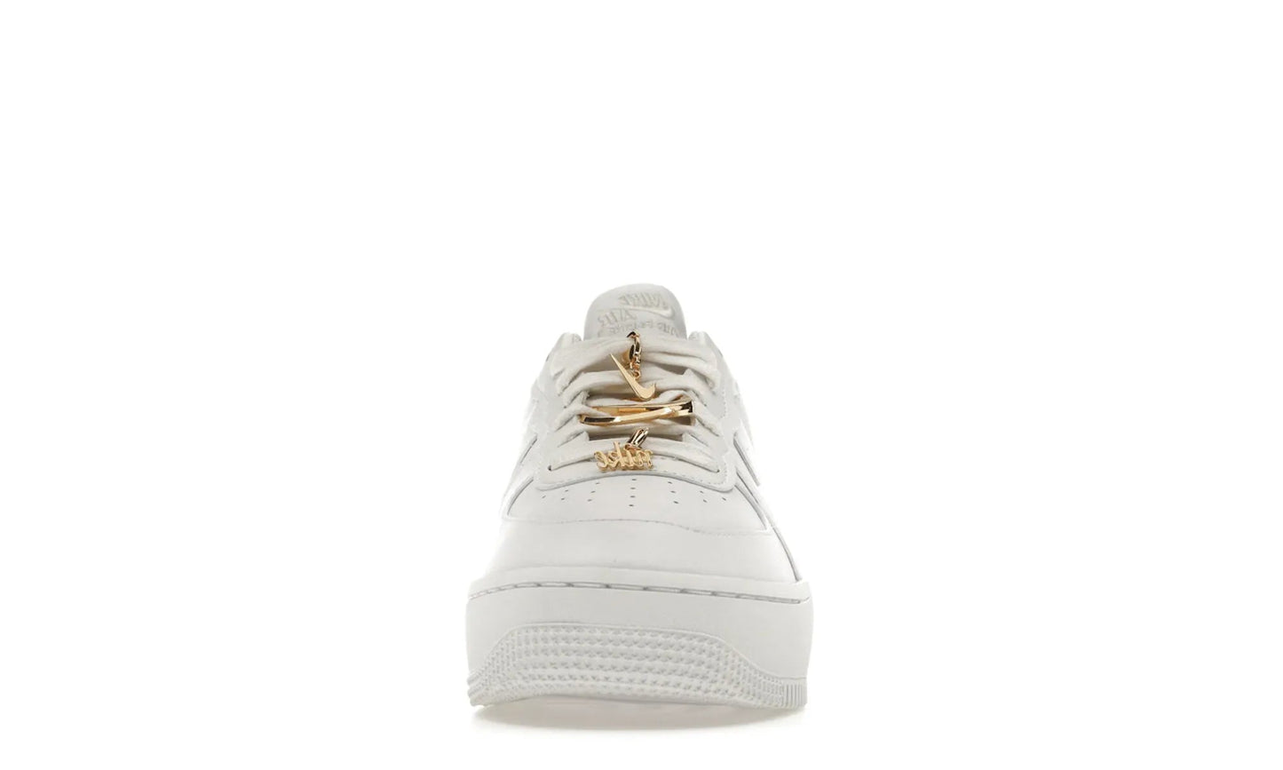 Nike Air Force 1 Low PLT.AF.ORM Bling White Metallic Gold