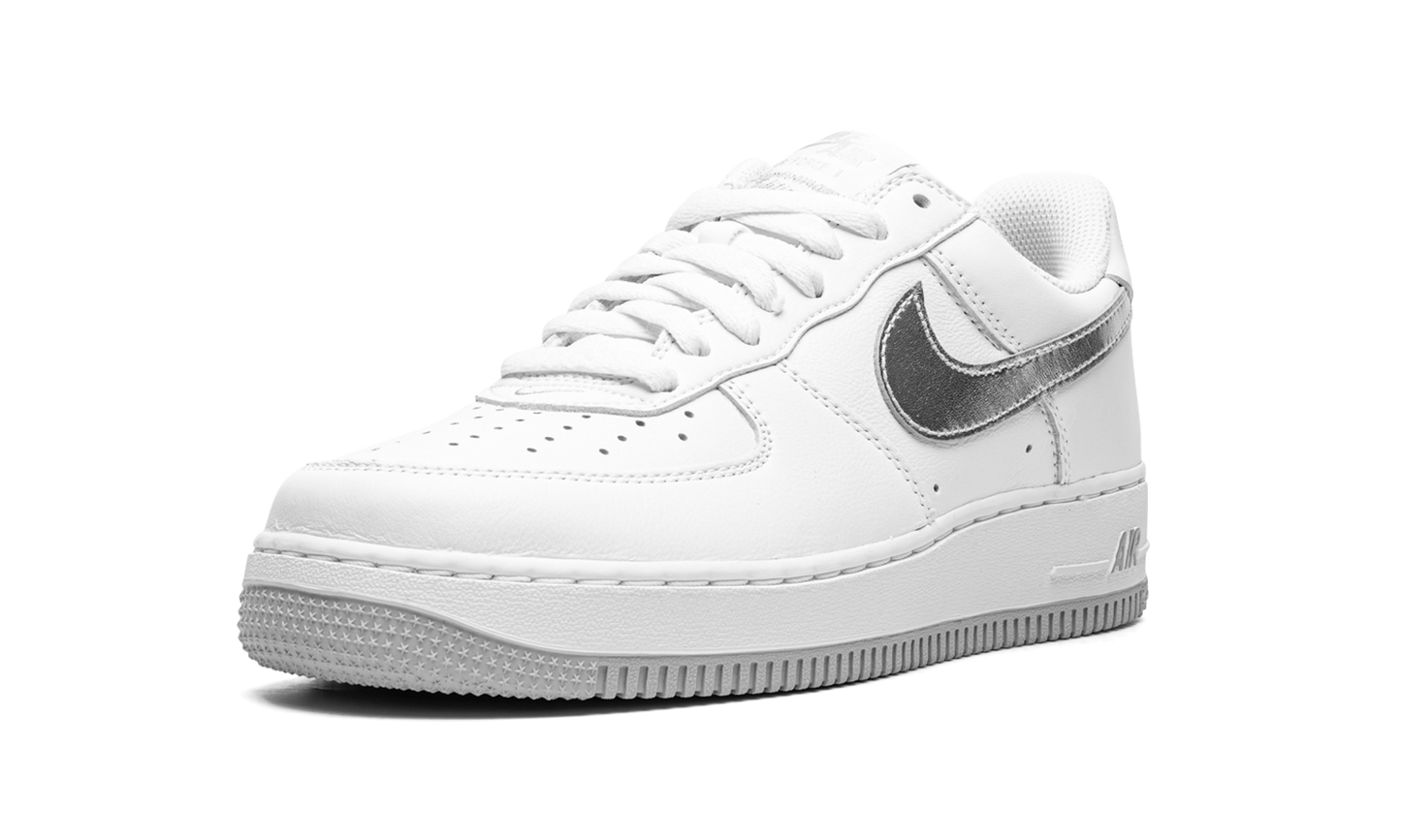 Nike Air Force 1 '07 Low Color of the Month White Metallic Silver