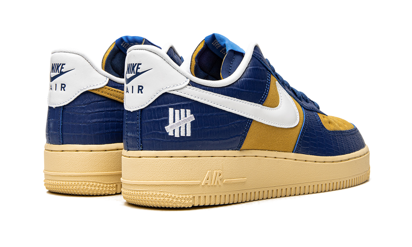 Nike Air Force 1 Low SP Undefeated 5 On It Blue Yellow Croc