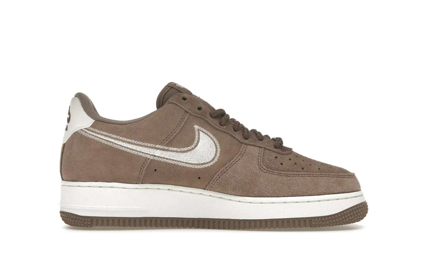 Nike Air Force 1 Low '07 LV8 Mink Brown Embroidered Swoosh