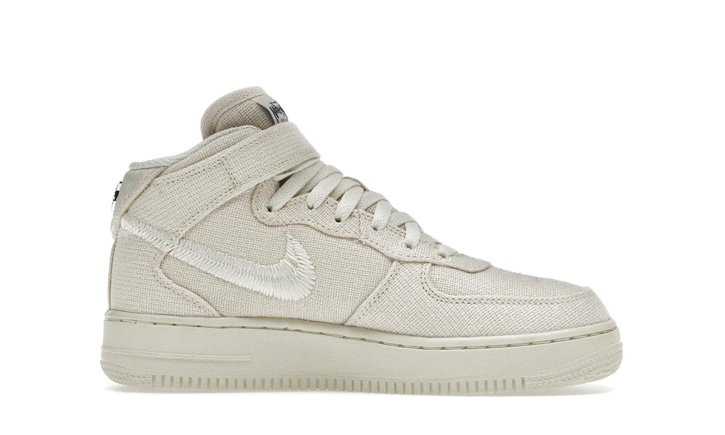Nike Air Force 1 Mid Stussy Fossil