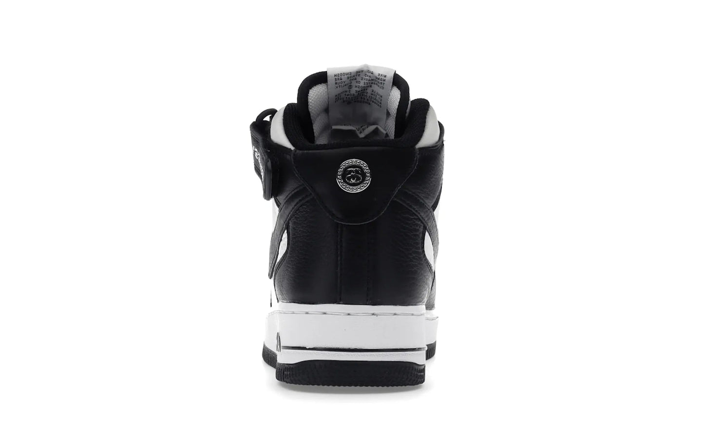Nike Air Force 1 Mid Stussy Light Bone Black