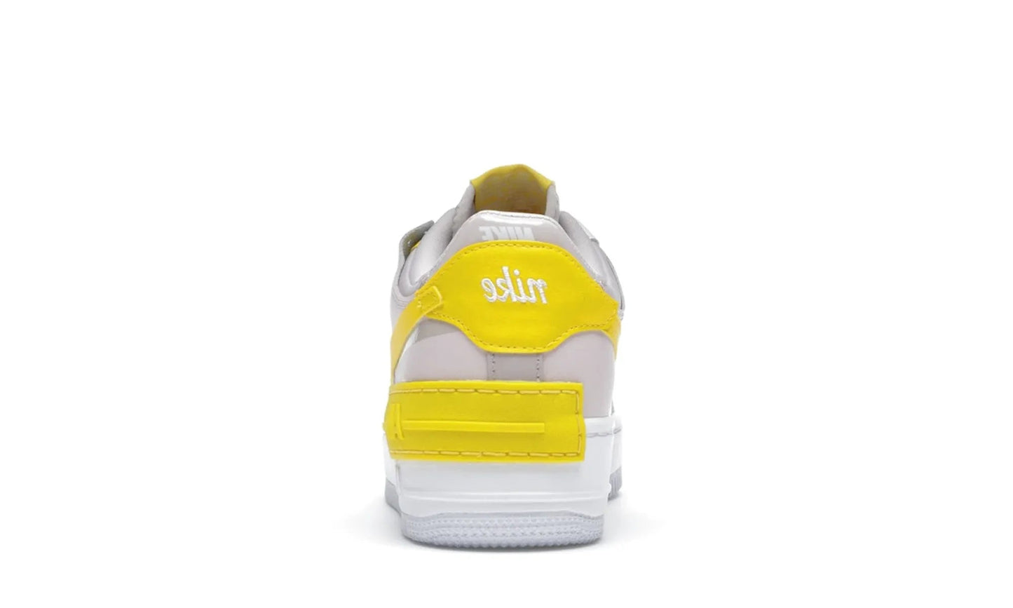 Nike Air Force 1 Low Shadow White Barely Rose Speed Yellow
