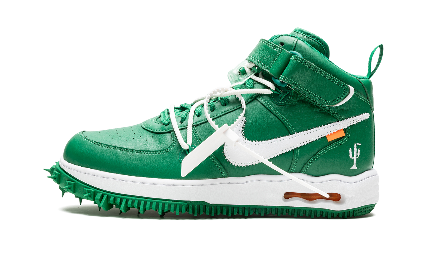 Nike Air Force 1 Mid Off-White Pine Green