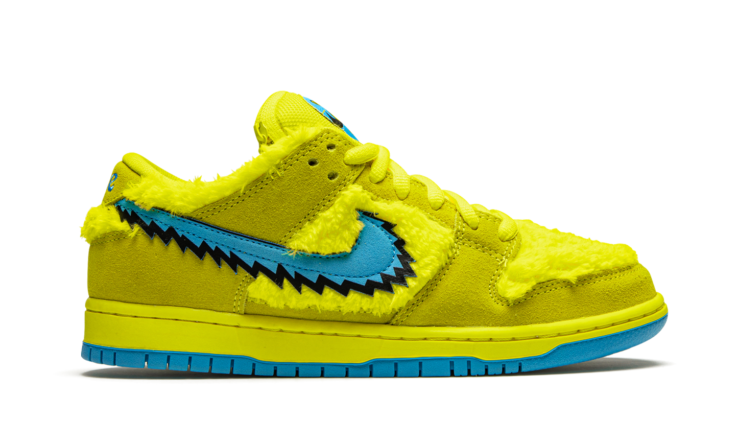 Nike SB Dunk Low Grateful Dead Bears Opti Yellow