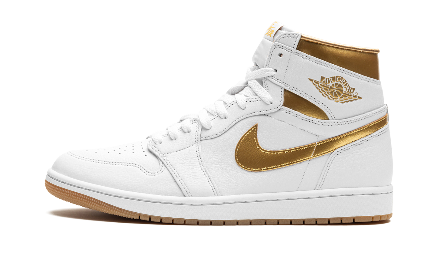 Air Jordan 1 Retro High OG Metallic Gold