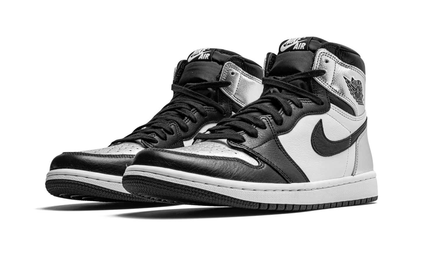 Air Jordan 1 Retro High Silver Toe