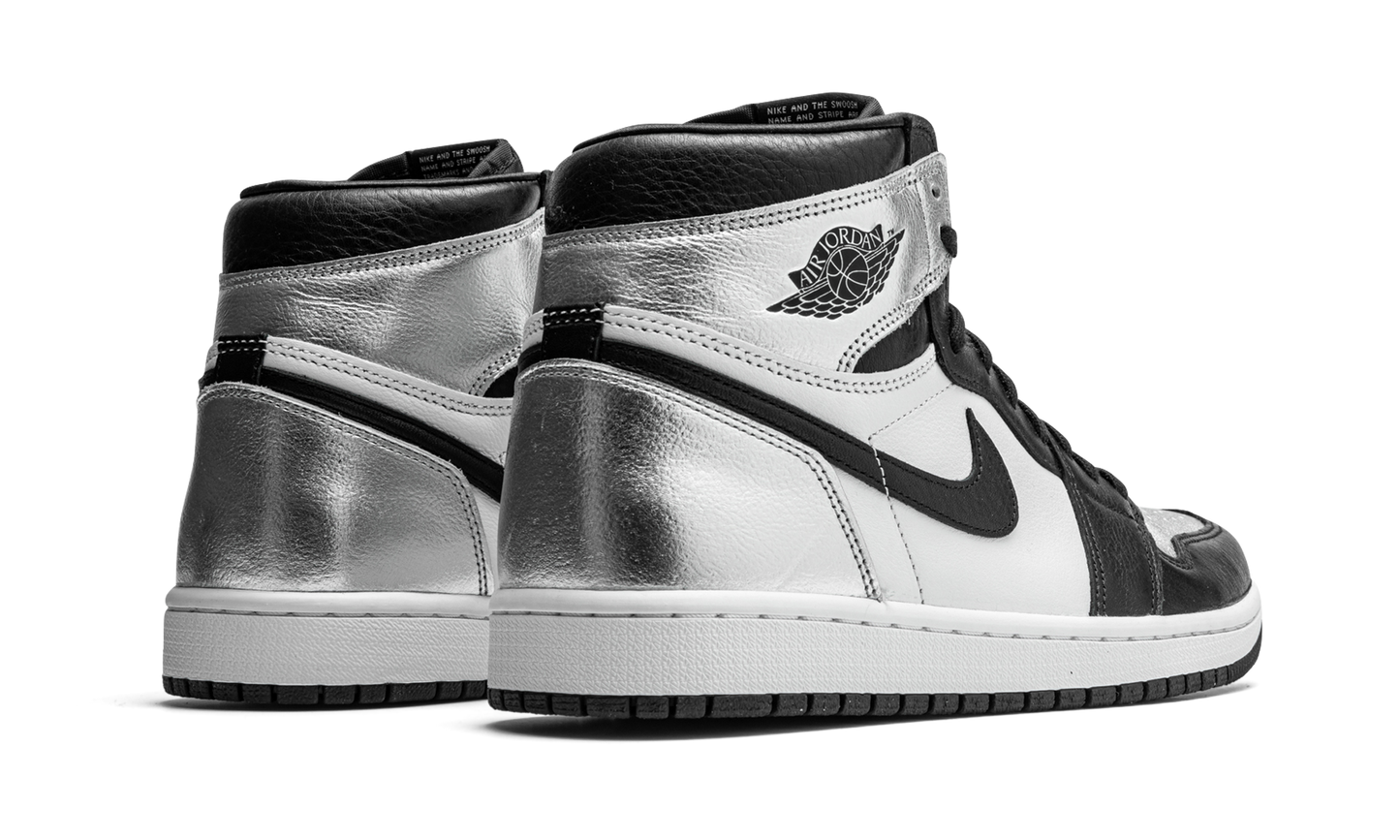 Air Jordan 1 Retro High Silver Toe