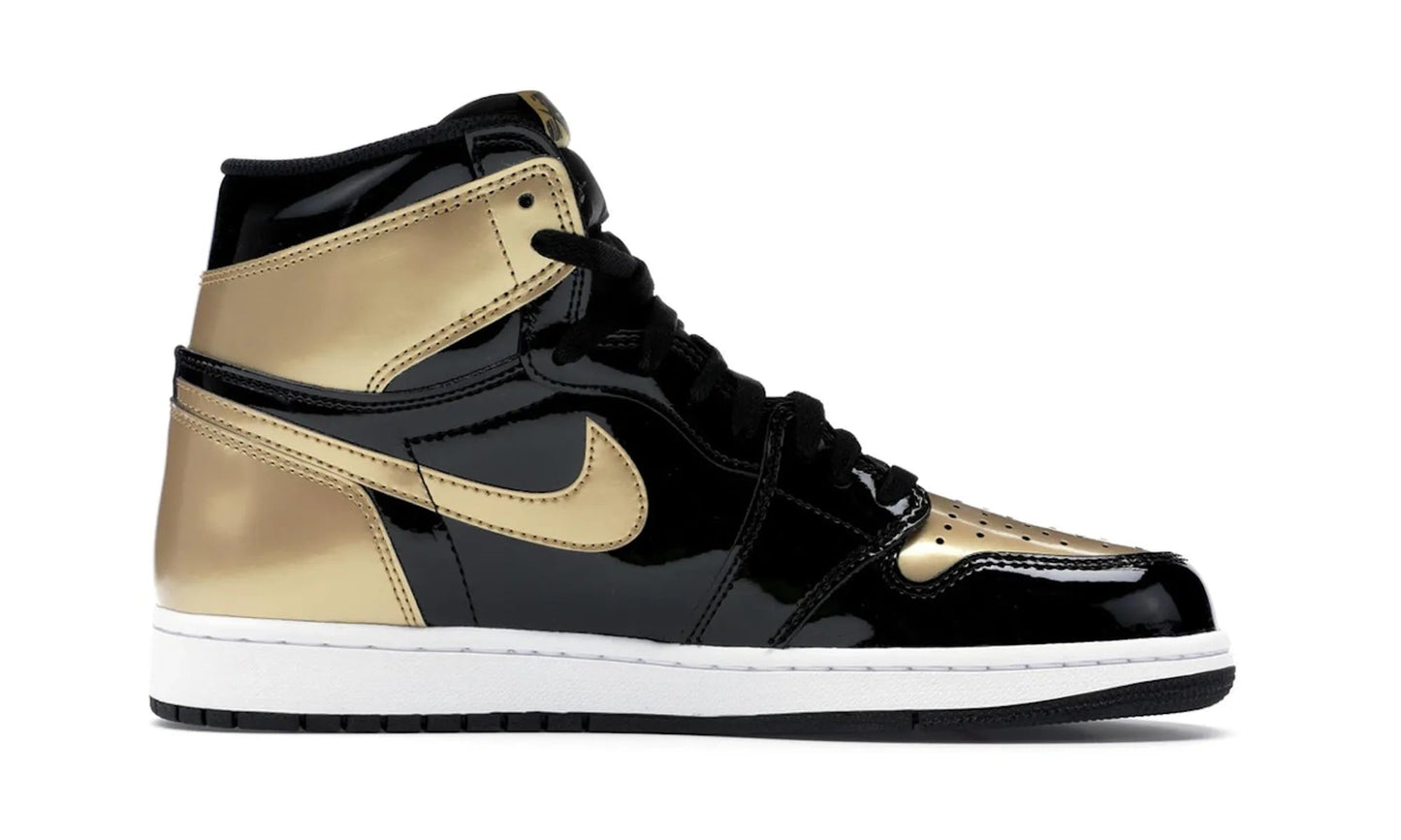 Air Jordan 1 Retro High NRG Patent Gold Toe