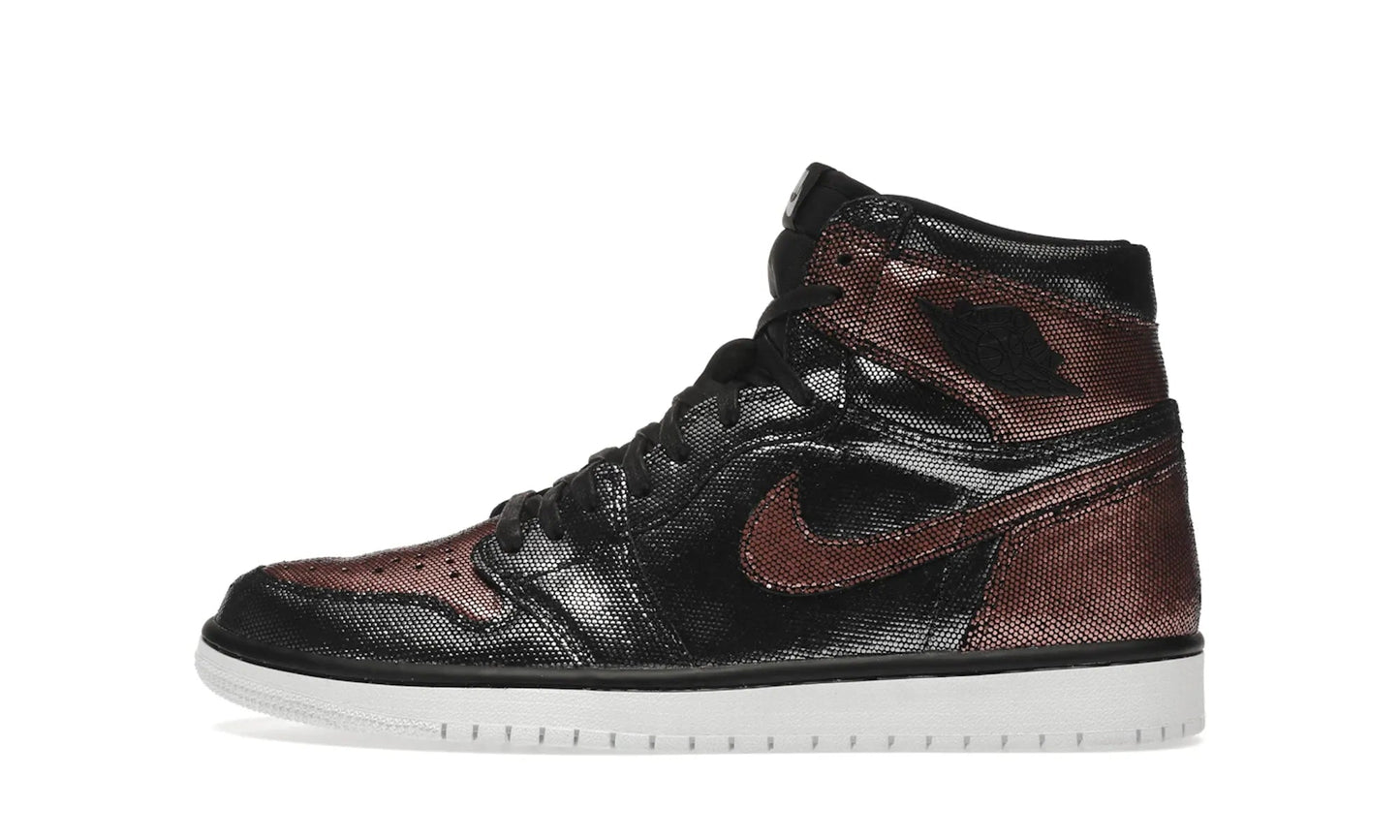 Air Jordan 1 Retro High Fearless Metallic Rose Gold