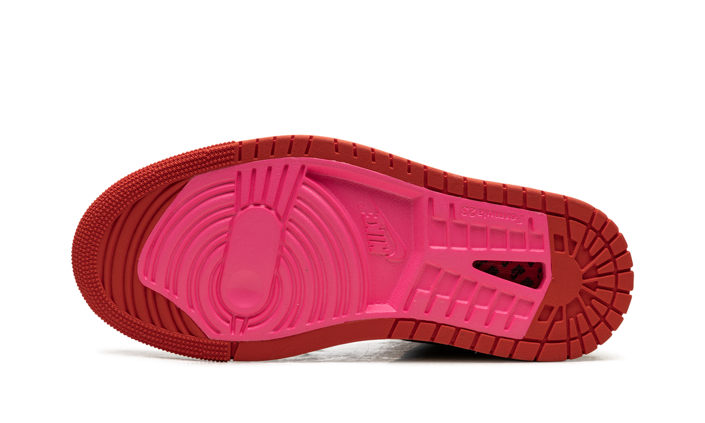 Air Jordan 1 High Zoom Air CMFT 2 Cacao Wow Picante Red