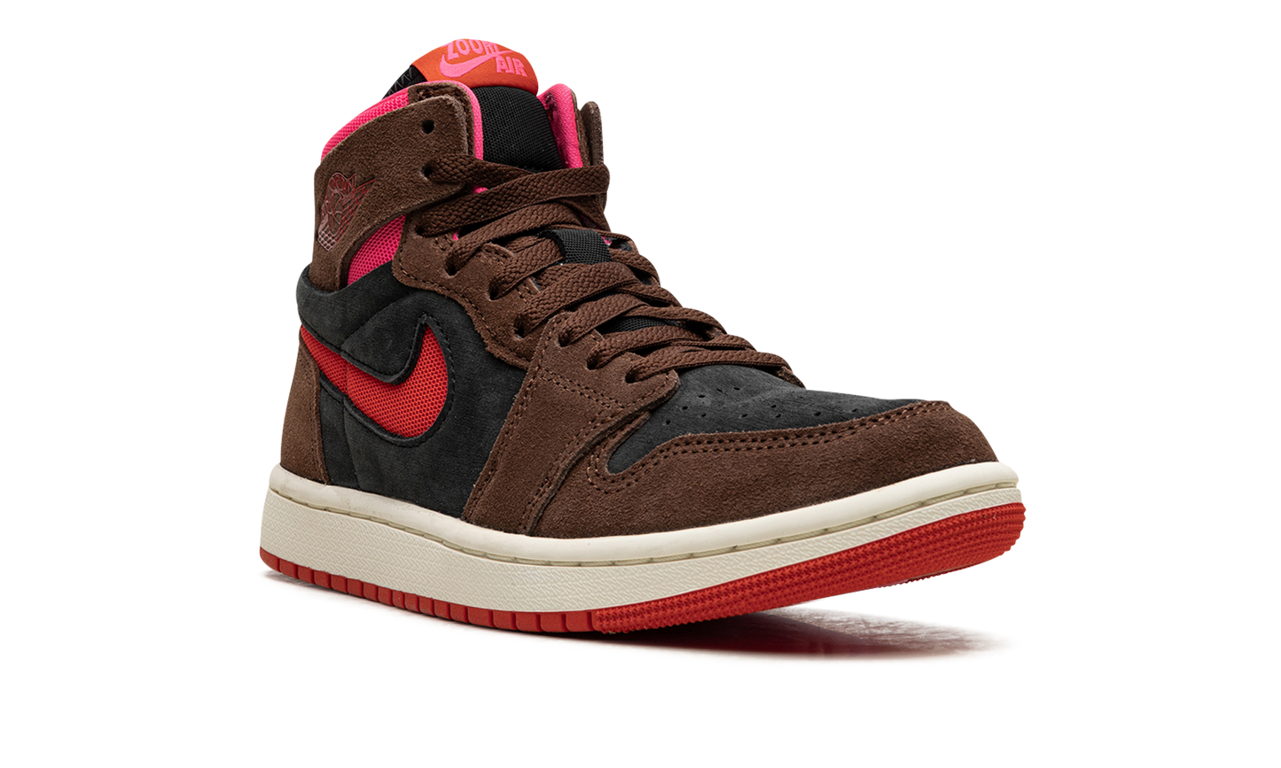 Air Jordan 1 High Zoom Air CMFT 2 Cacao Wow Picante Red