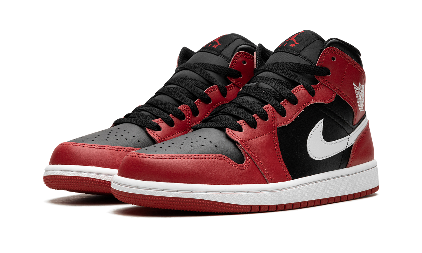 Air Jordan 1 Mid Gym Red Black White (2024)