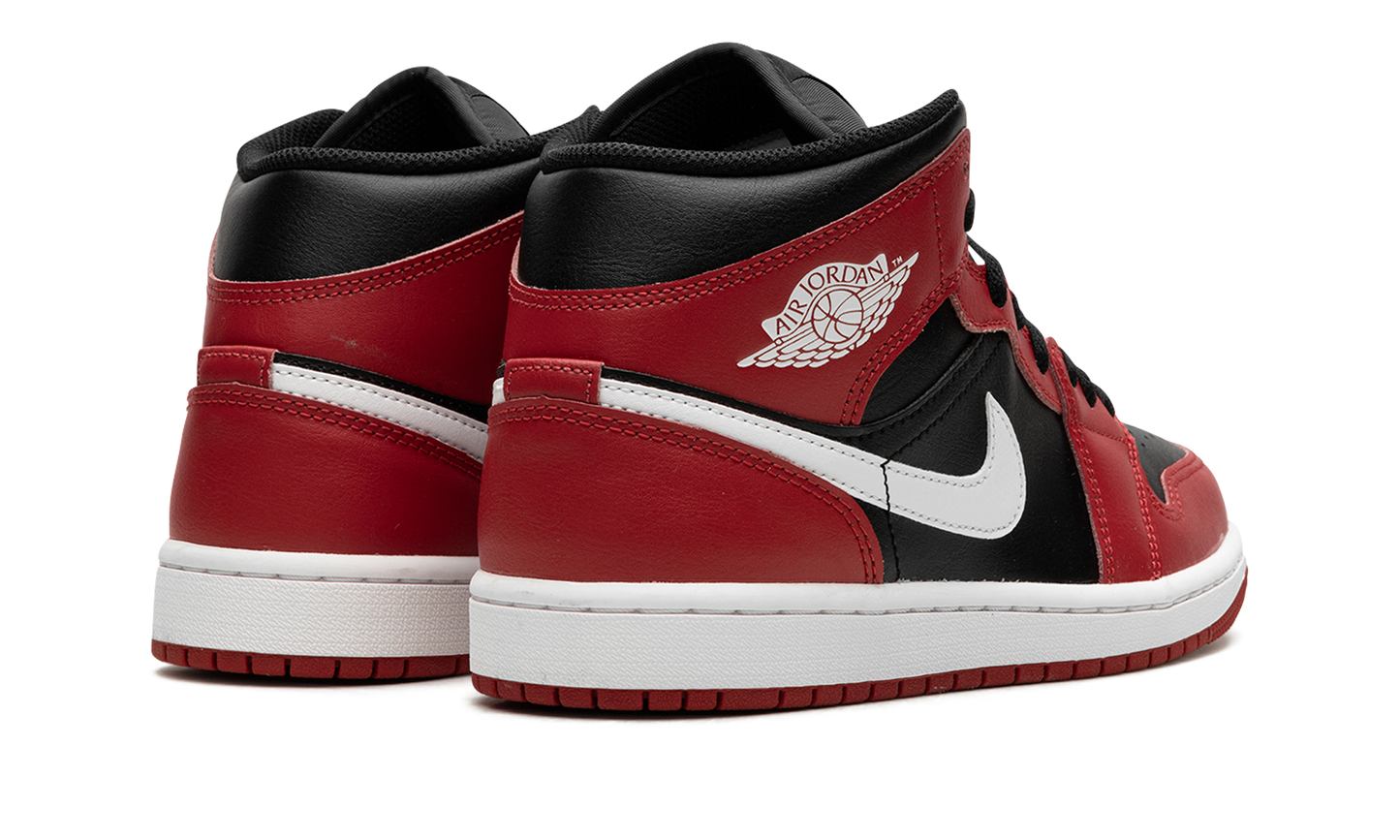 Air Jordan 1 Mid Gym Red Black White (2024)