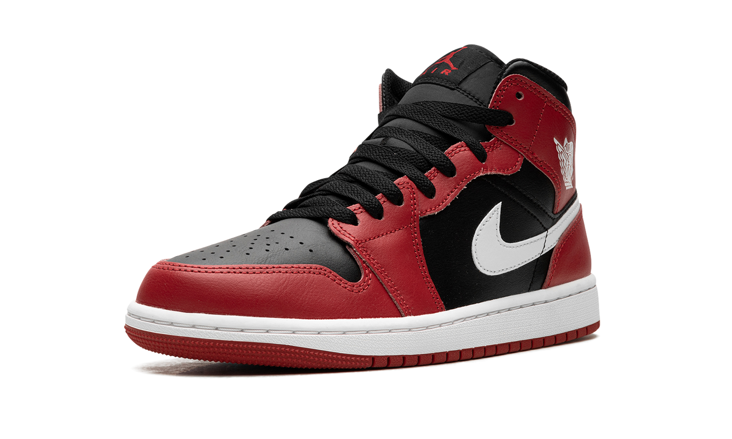 Air Jordan 1 Mid Gym Red Black White (2024)