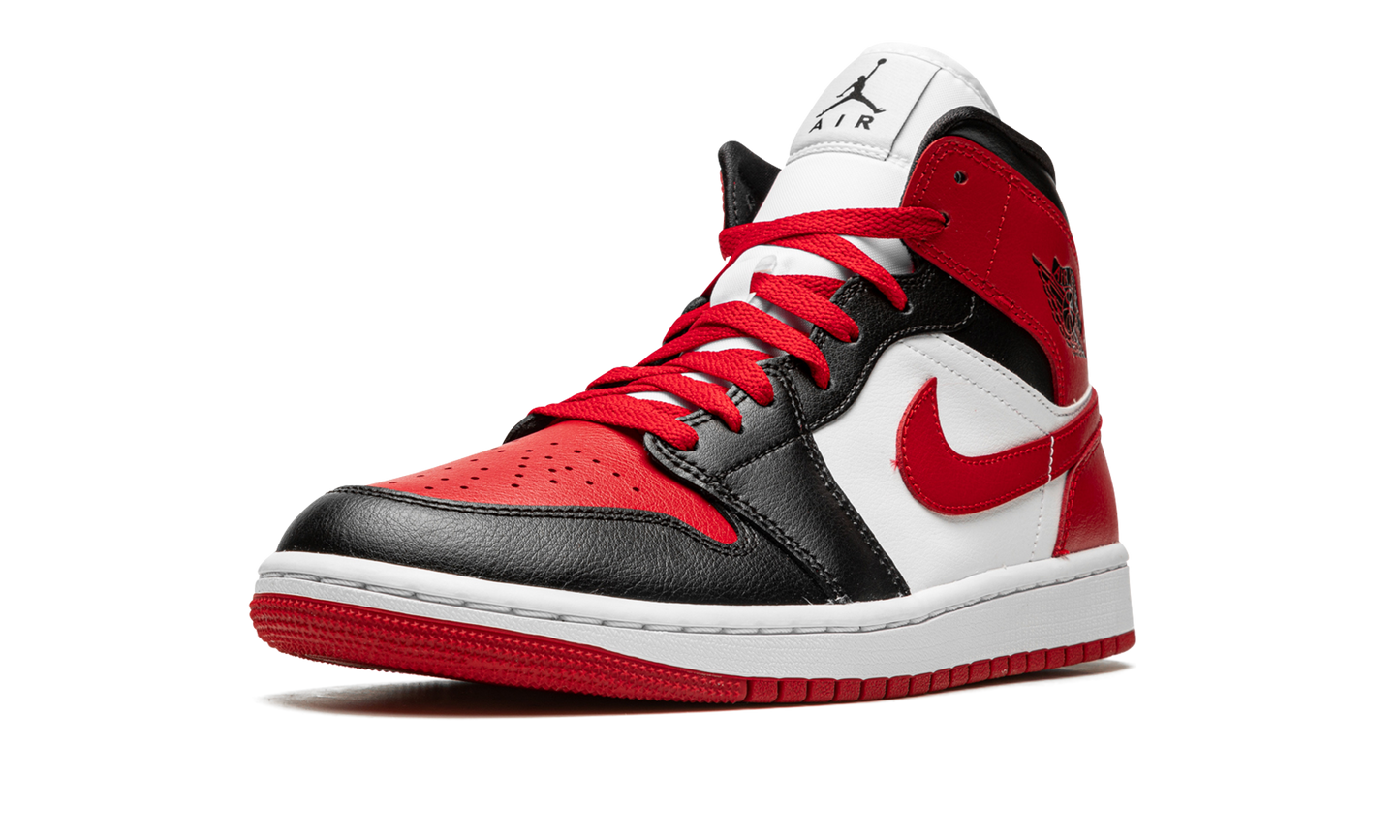 Air Jordan 1 Mid Alternate Bred Toe