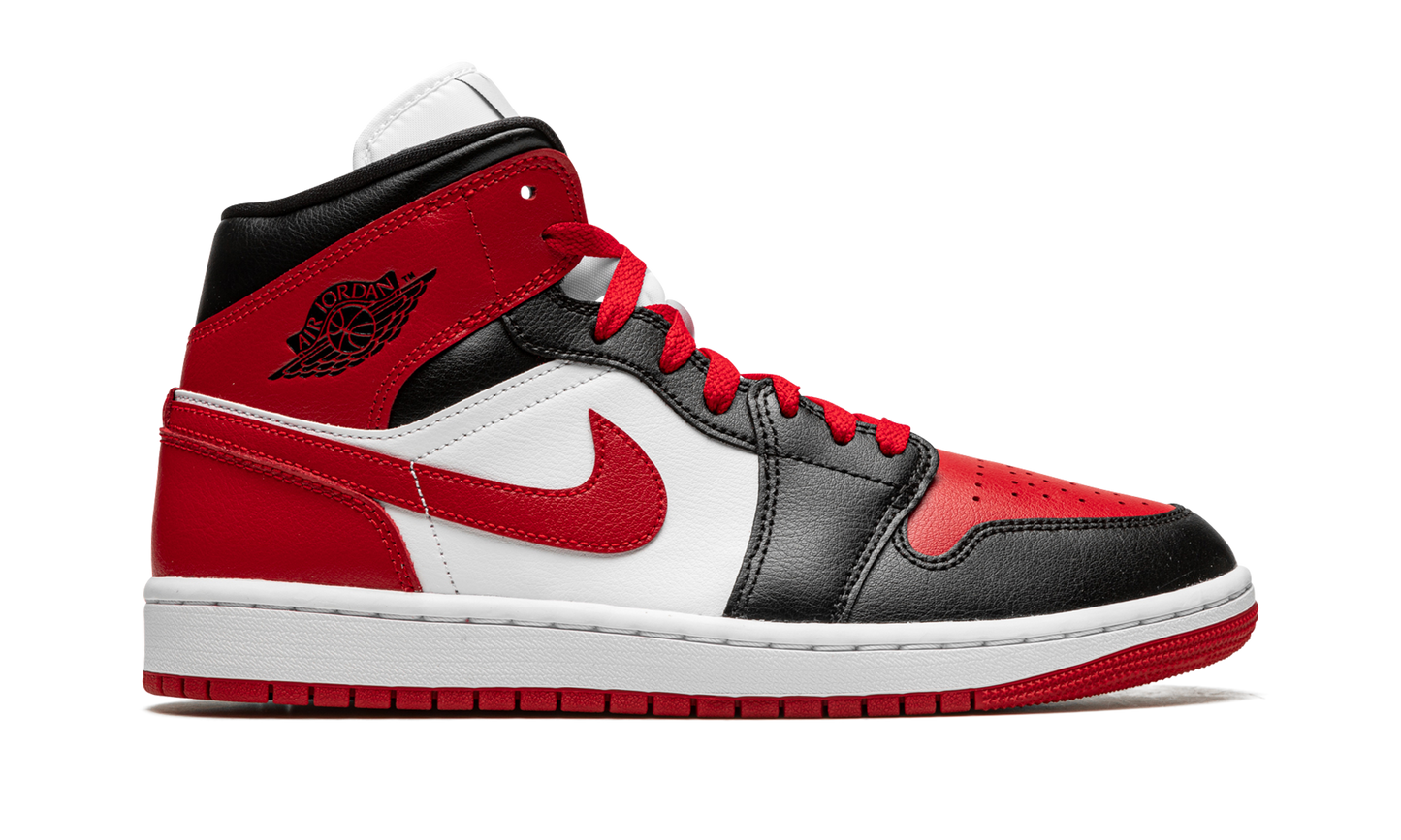 Air Jordan 1 Mid Alternate Bred Toe