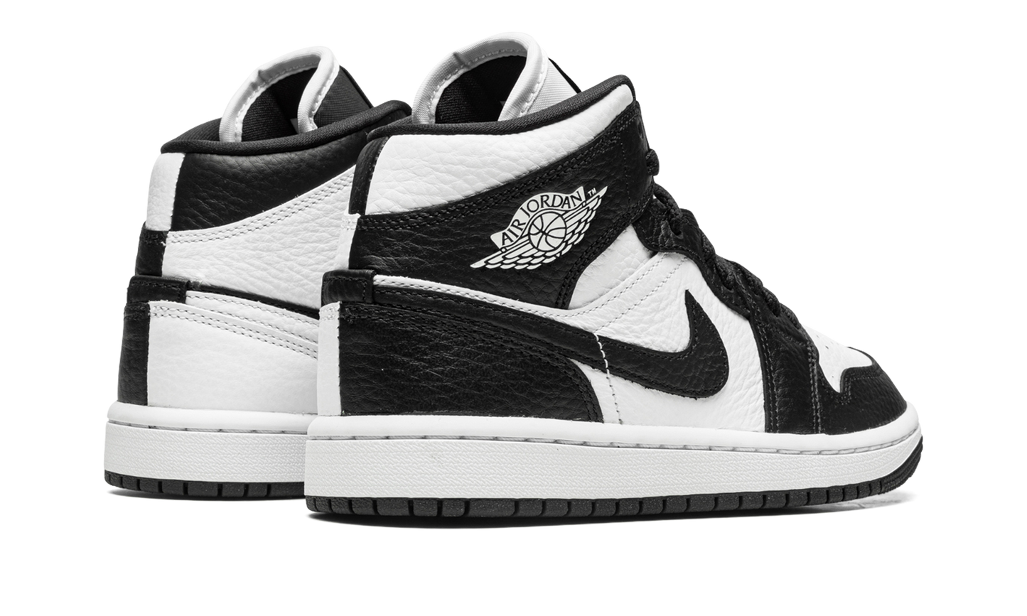 Air Jordan 1 Mid Split Black White