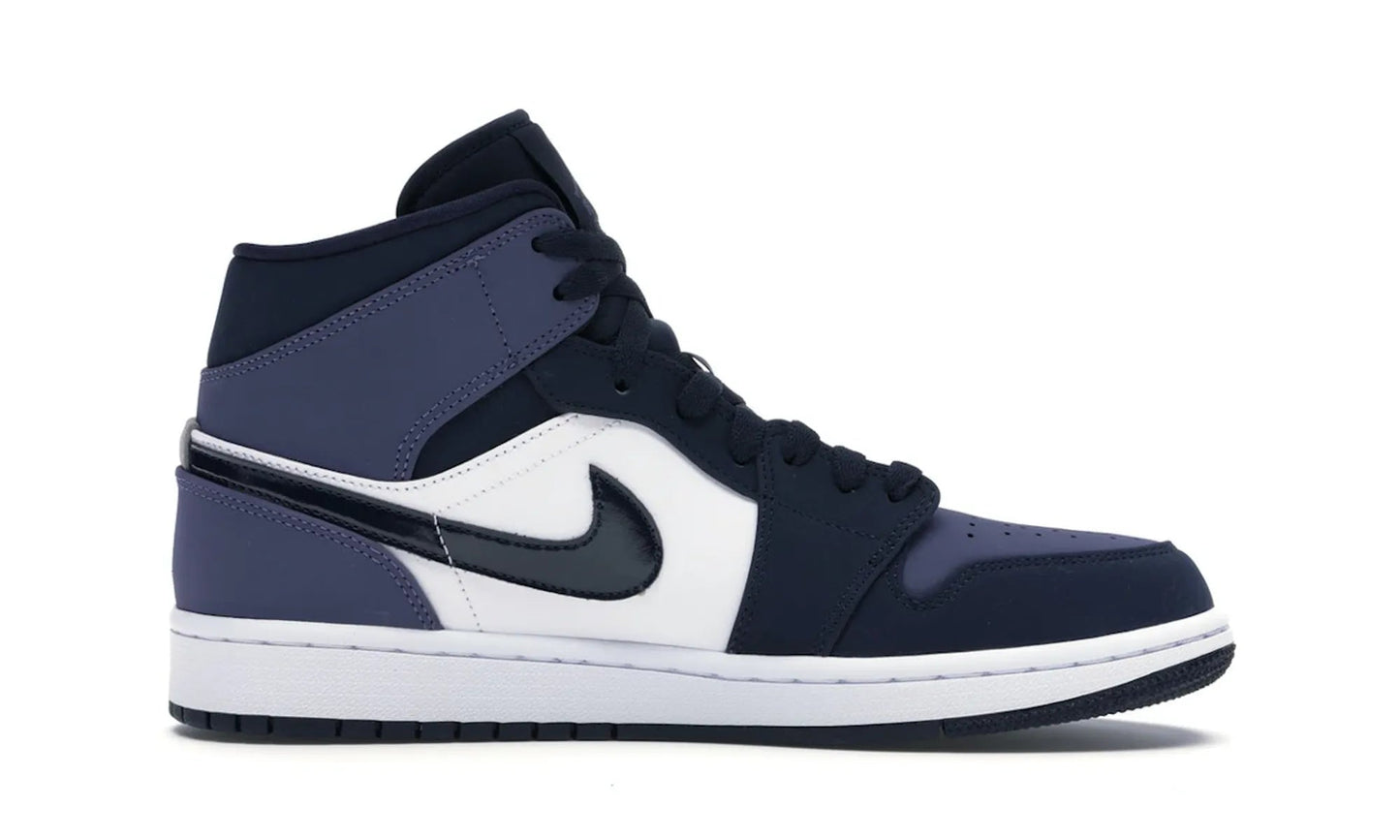 Air Jordan 1 Mid Obsidian Sanded Purple