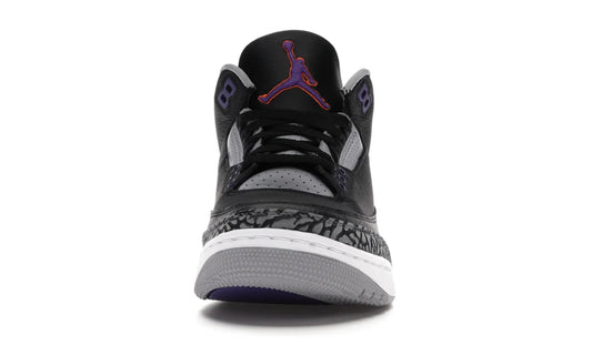 Air Jordan 3 Retro Black Court Purple