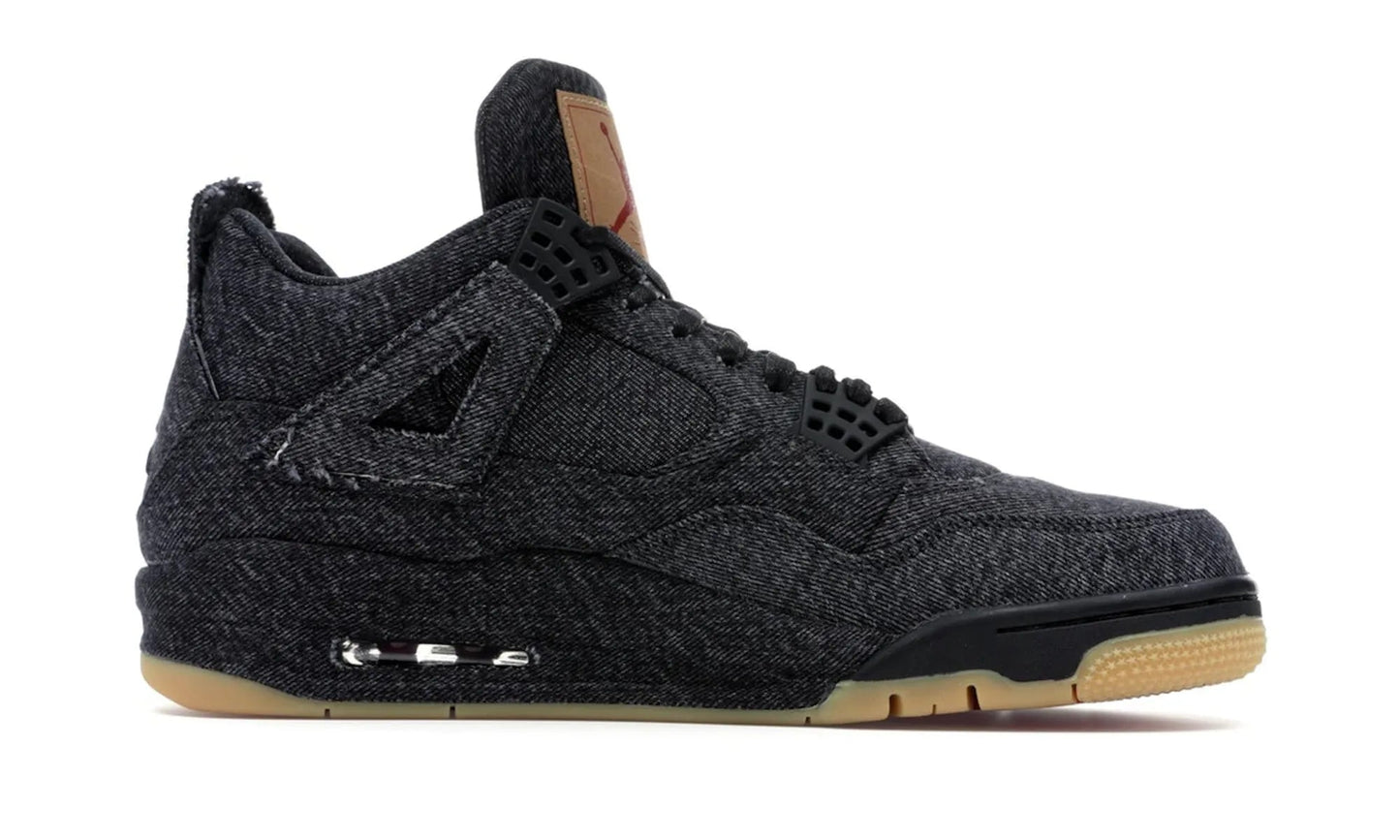 Air Jordan 4 Retro Levi's Black (Levi's Tag)