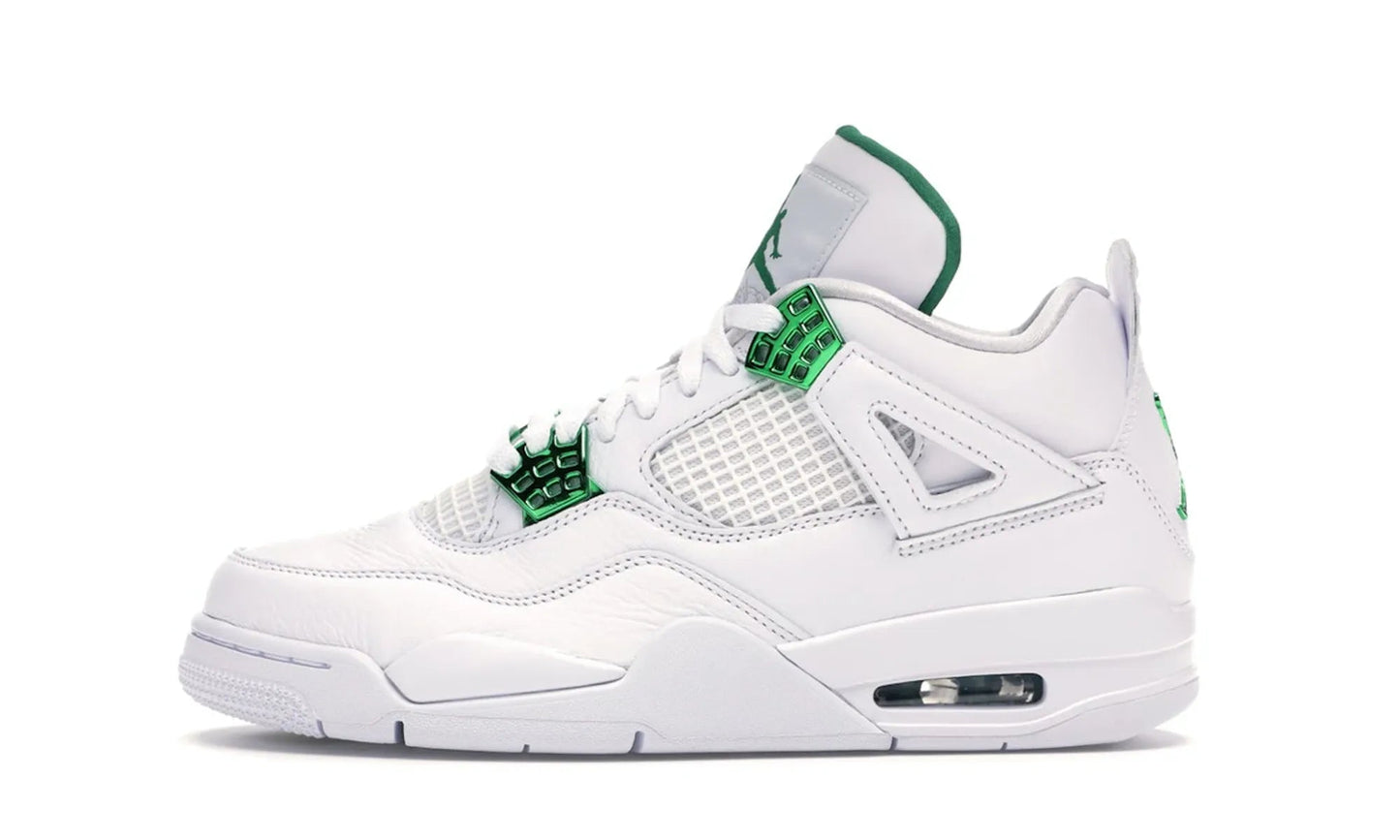 Air Jordan 4 Retro Metallic Green