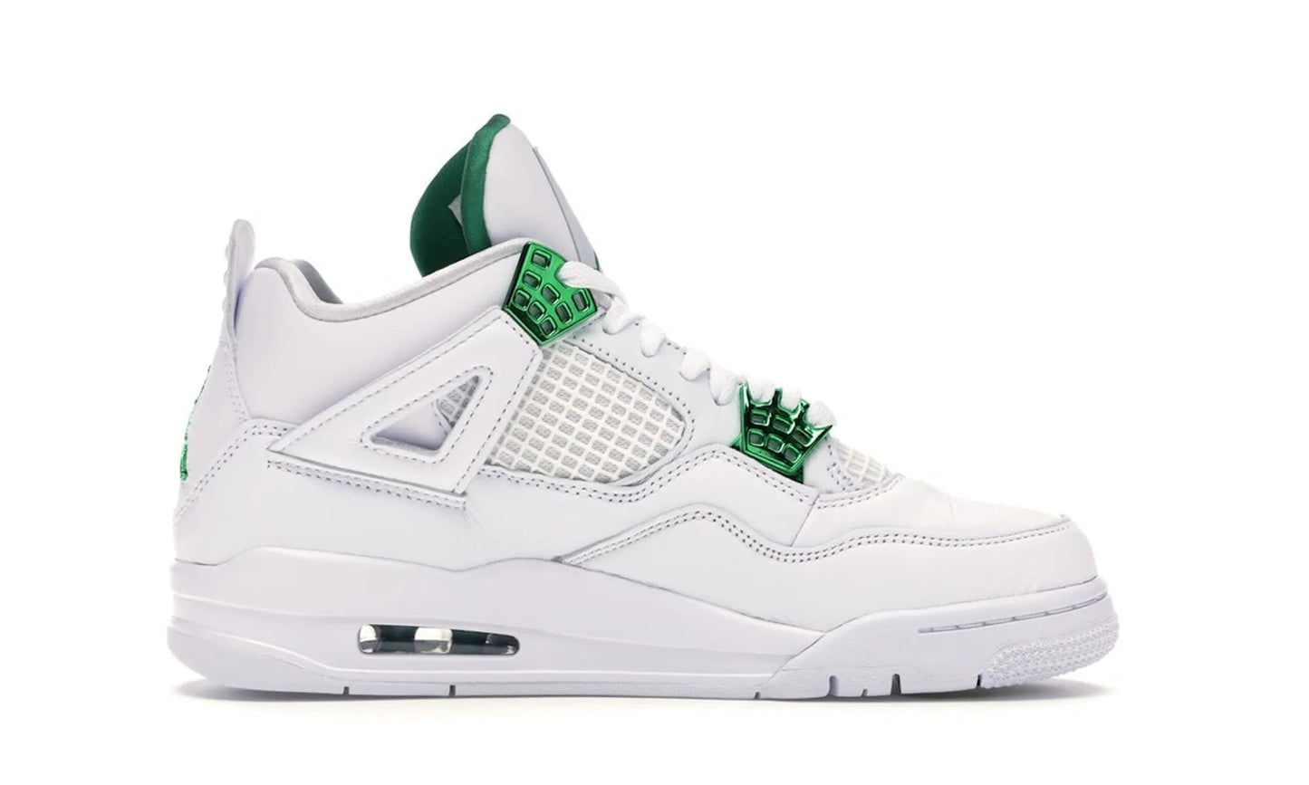 Air Jordan 4 Retro Metallic Green