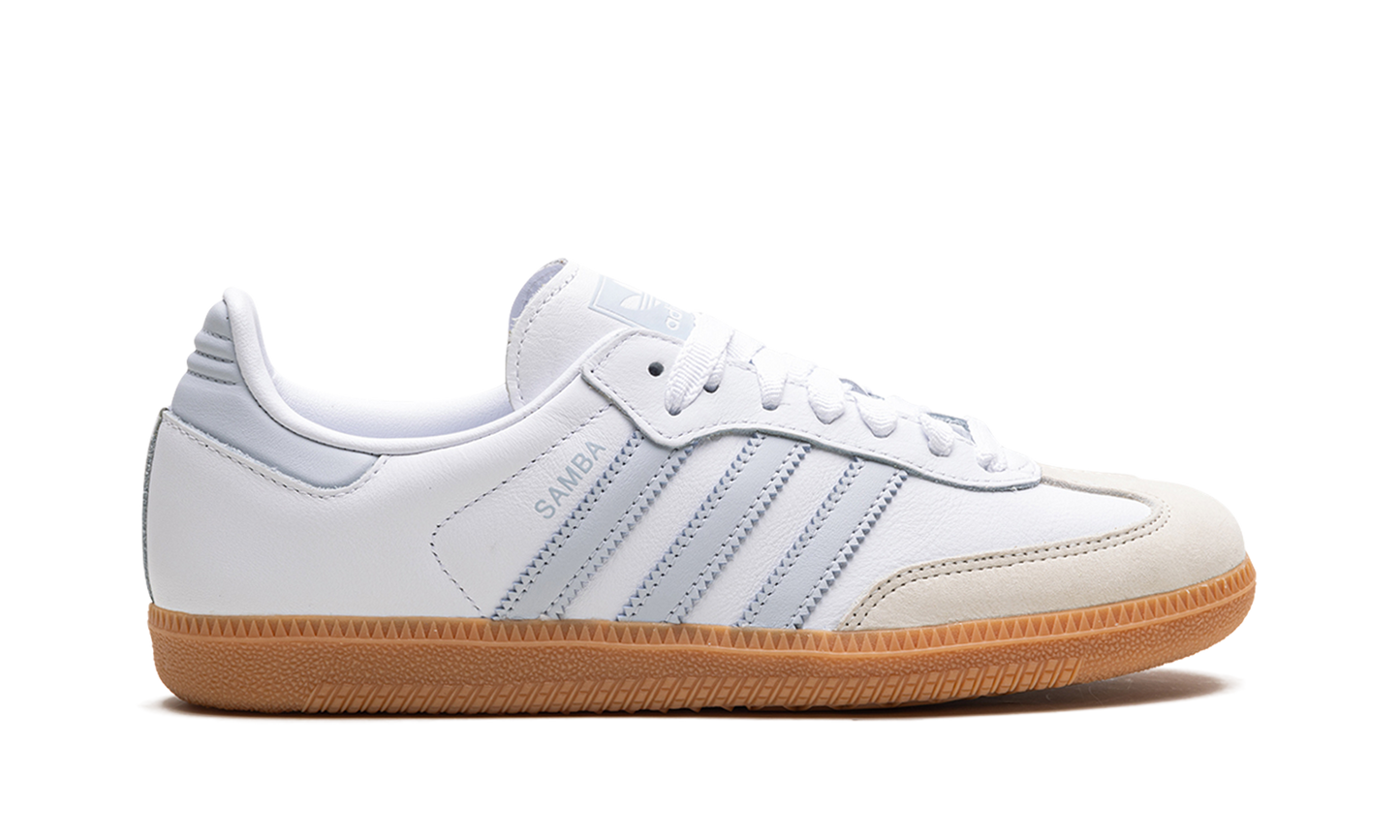 Adidas Samba OG White Halo Blue Gum