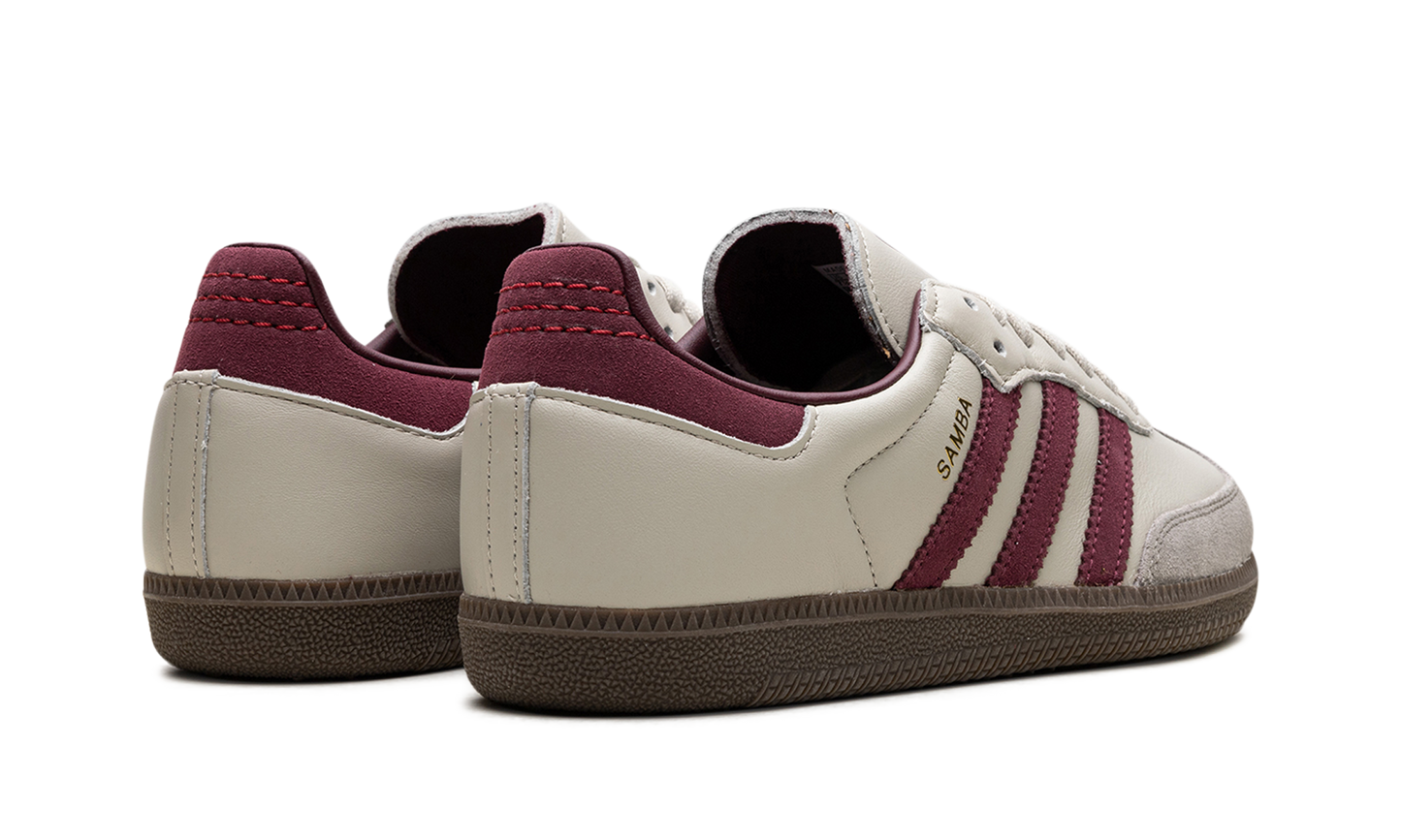 Adidas Samba OG Putty Grey Maroon