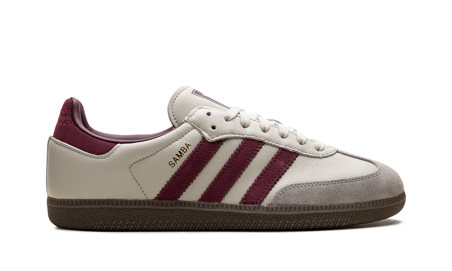 Adidas Samba OG Putty Grey Maroon