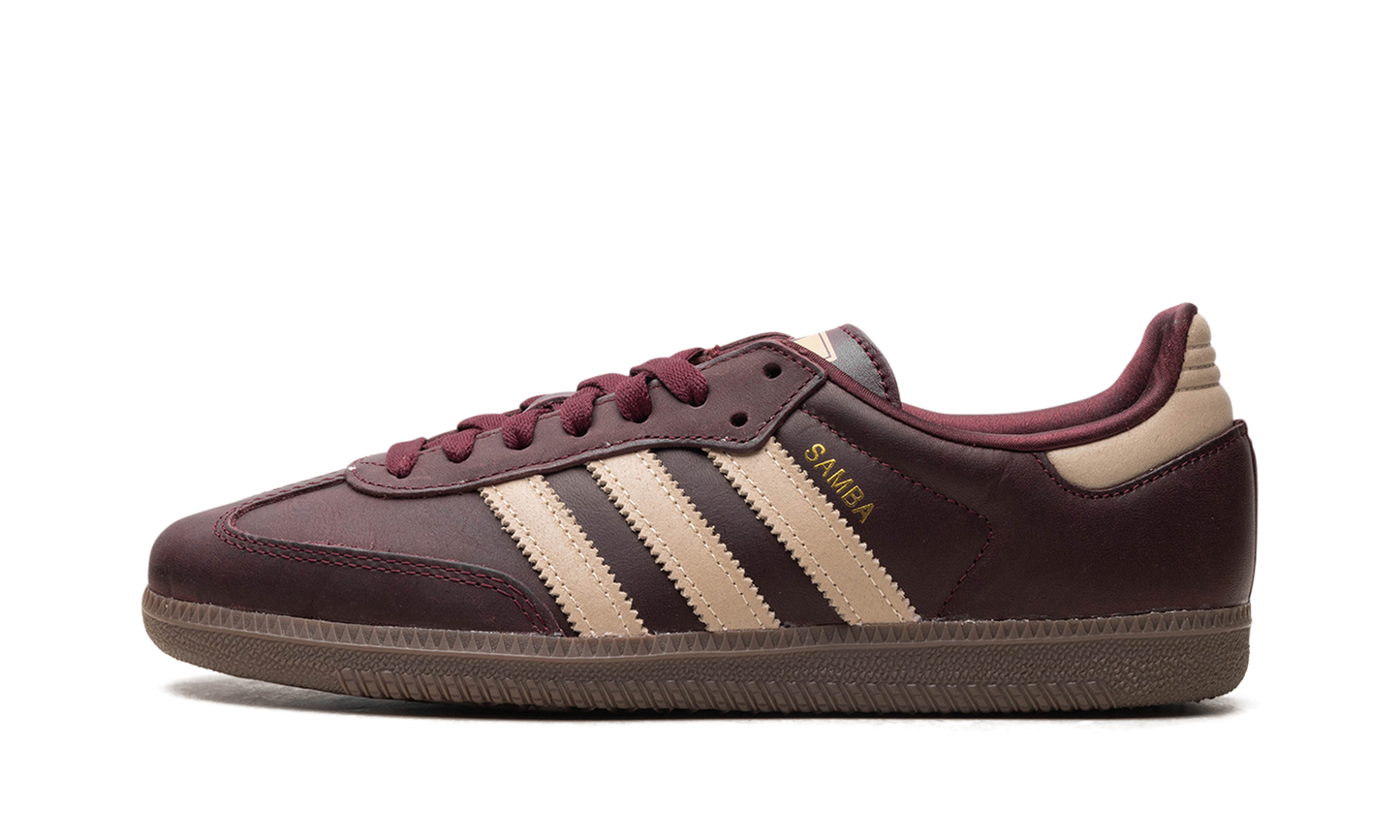 Adidas Samba OG Maroon Crystal Sand