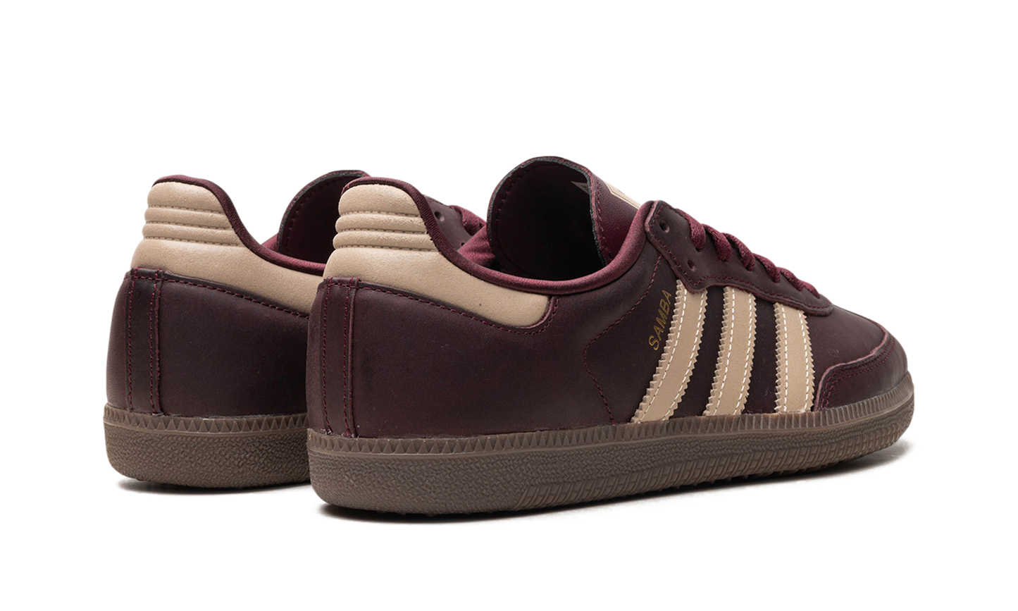 Adidas Samba OG Maroon Crystal Sand