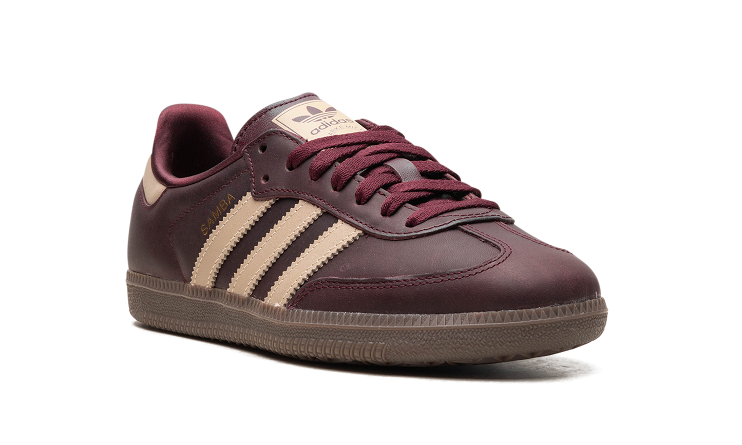 Adidas Samba OG Maroon Crystal Sand