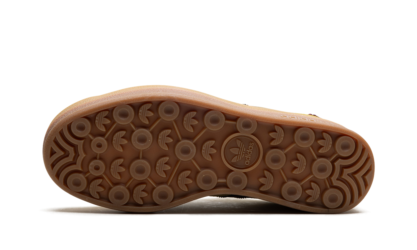 Adidas Gazelle Bold Almost Yellow Maroon