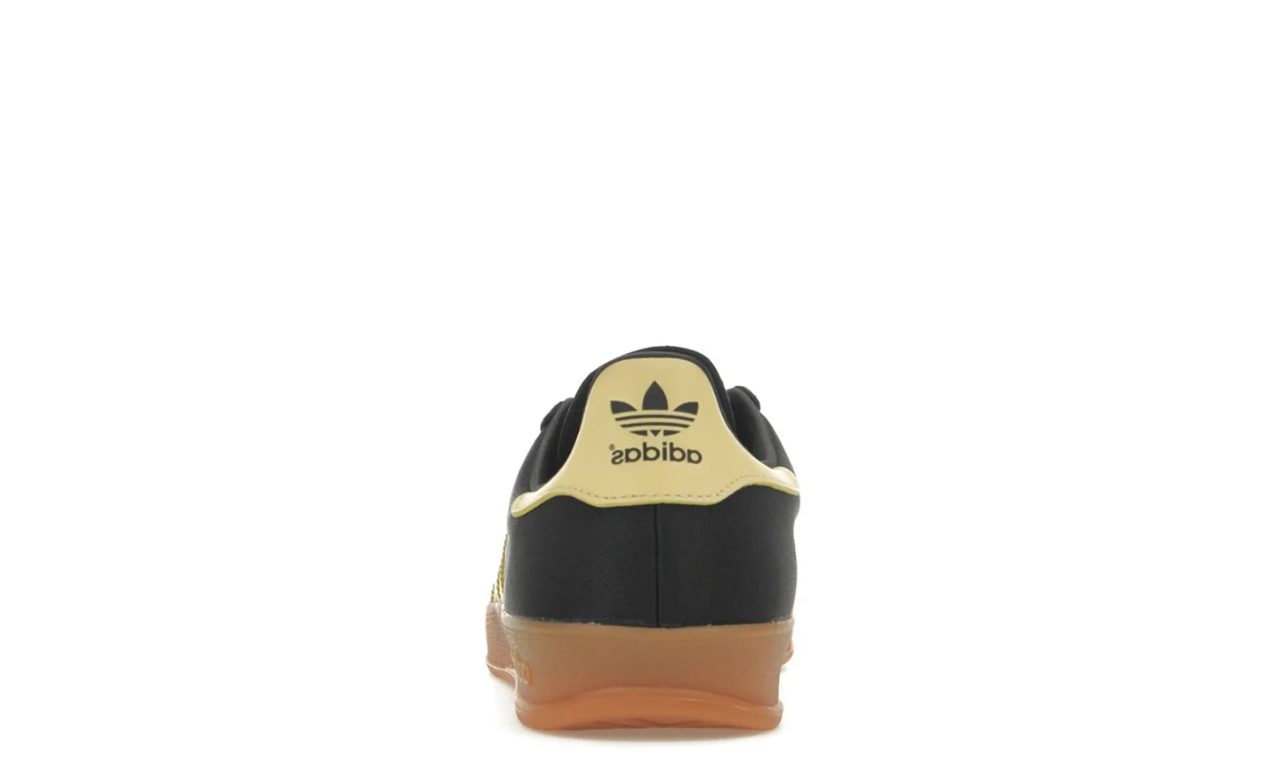Adidas Gazelle Indoor Black Almost Yellow Gum